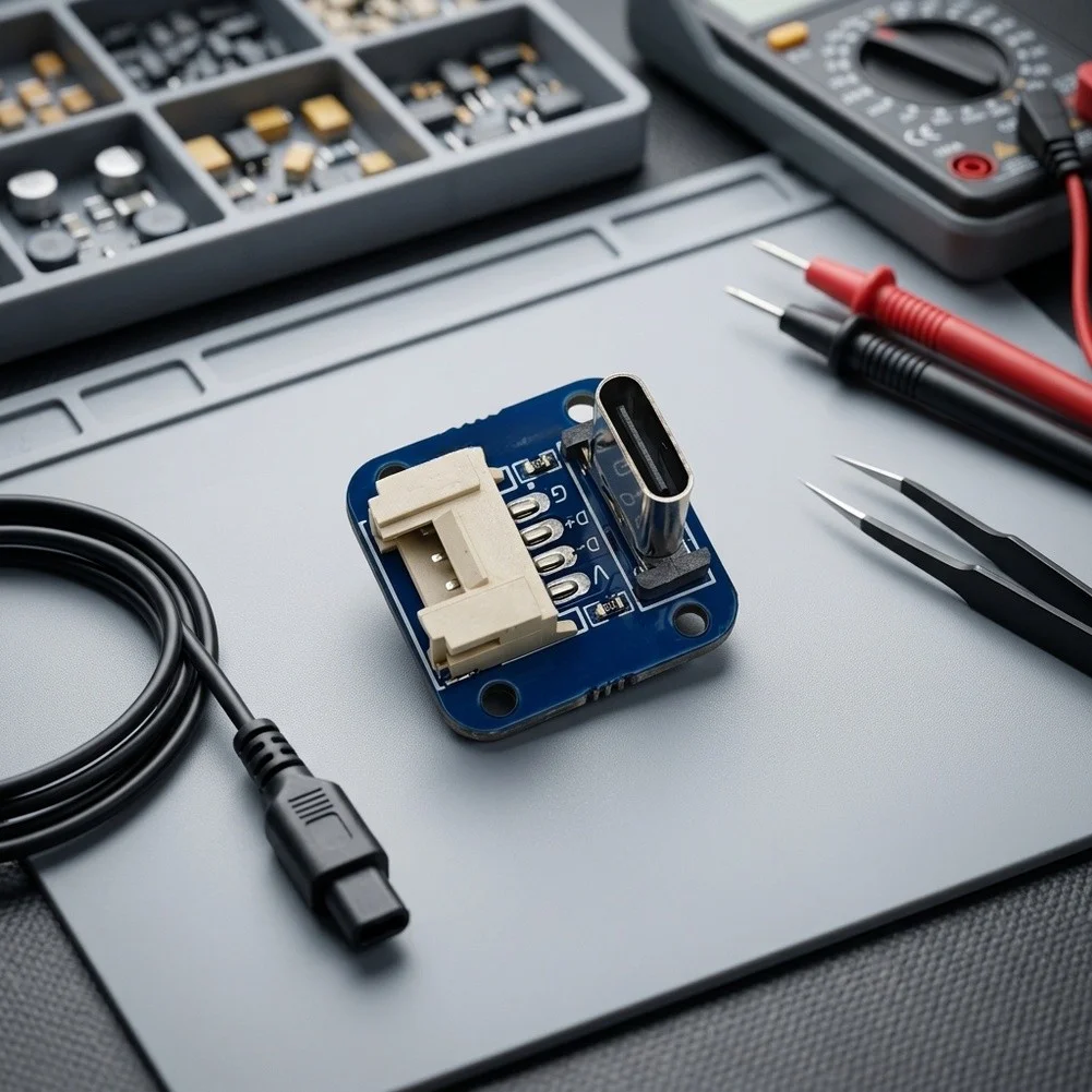 and Input to HY2.0 Output Charging Module Test Board 20mm x 20mm for Handheld Vacuum Cleaner Power Setup  and