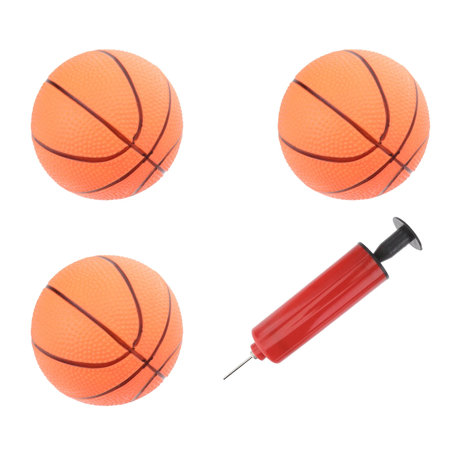 

4 Pcs Inflatable Basketball Set Kids Toy Indoor Sports Mini Bouncy Outdoor Baby