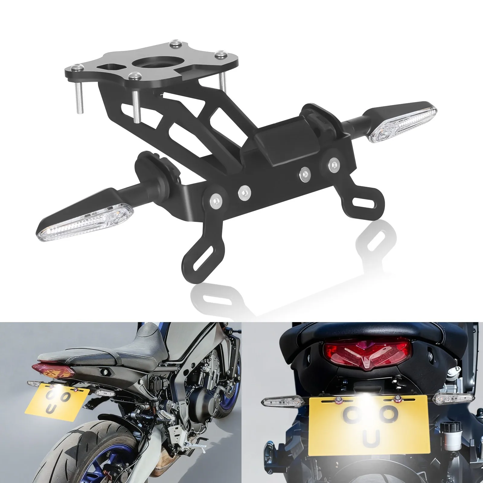 

MT09 Fender Eliminator LED Turn Signal For YAMAHA MT-09 SP 2021-2023 Tail Tidy MT09 Fender Eliminator LED Turn Signal