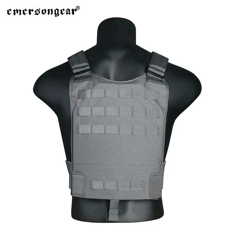 Imagem -06 - Emersongear-caça Colete Tático Transportador da Placa Combate ao ar Livre Airsoft Formação Nylon Liberação Rápida Estilo Slick Estilo Médio Lbt6094