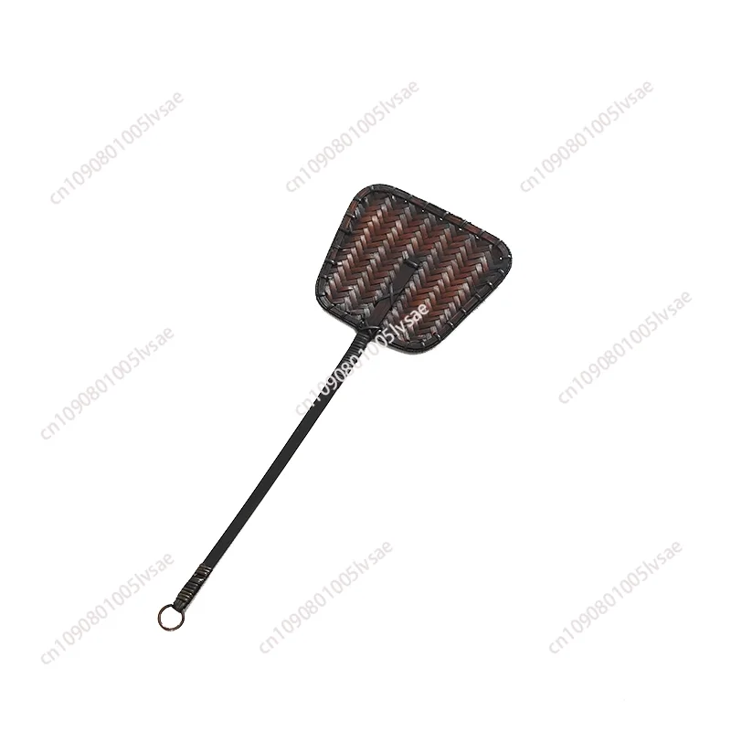 

Mini long-handled tea stove charcoal stove, group bamboo woven cool stove retro props