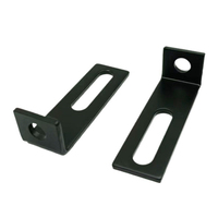 Motorcycle Fog Lamp Bracket 2PCS Aluminum Alloy with Adjustable Sliding Mount for Off Road Vehicles and Motorcycles