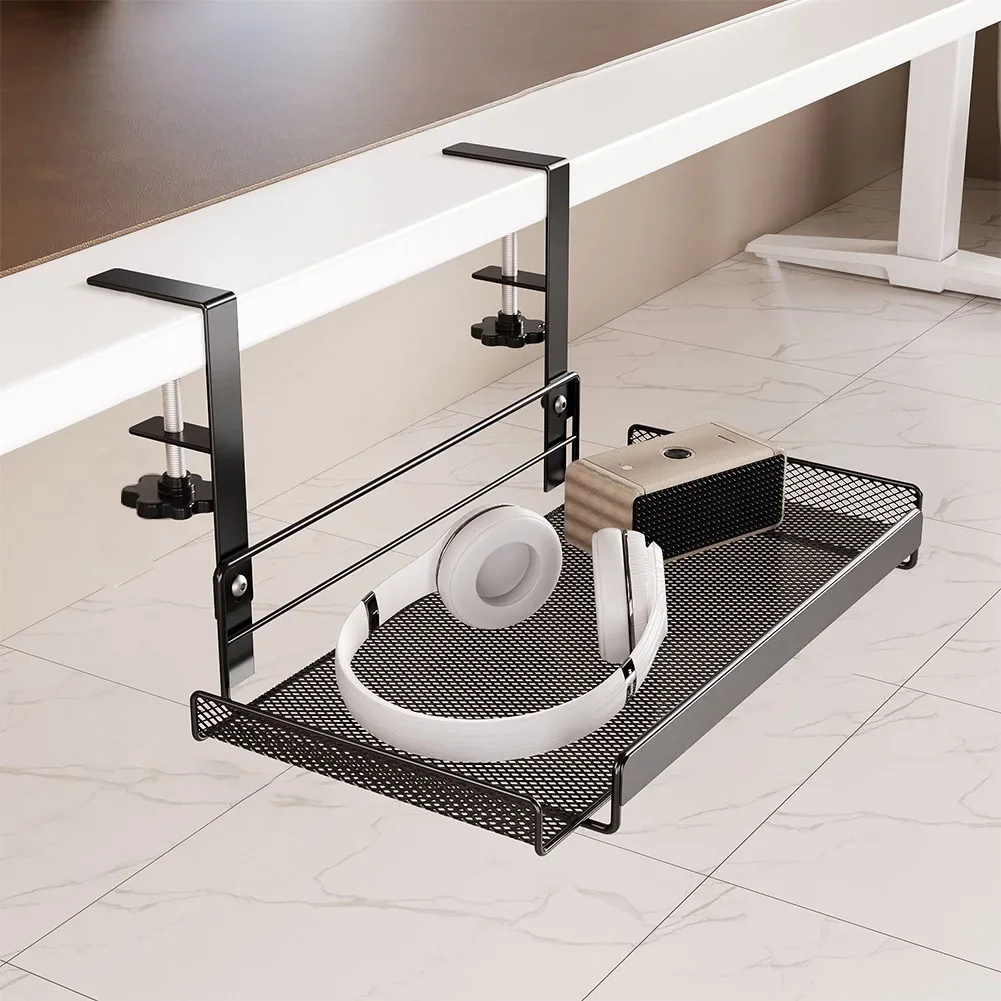 

Настольный органайзер для кабелей, сверхмощная стойка для прокладки кабелей под столом, регулируемый лоток для прокладки проводов для стола, кухни