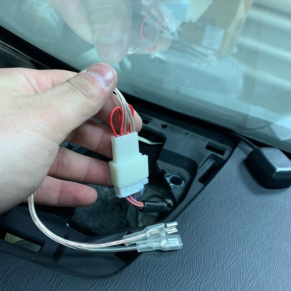 Adaptateur de câble SFP pour haut-parleur avant de voiture, fil de tableau de bord Twecirculation, adapté pour Toyota Keepoma 2016, 2017, 2018, 2019, 2 pièces