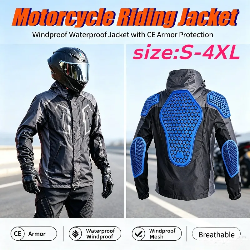 VOLERO Motorcycle Winter Riding Clothes Waterproof Piled and Thickened Windproof Locomotive Anti-drop Charging Clothes