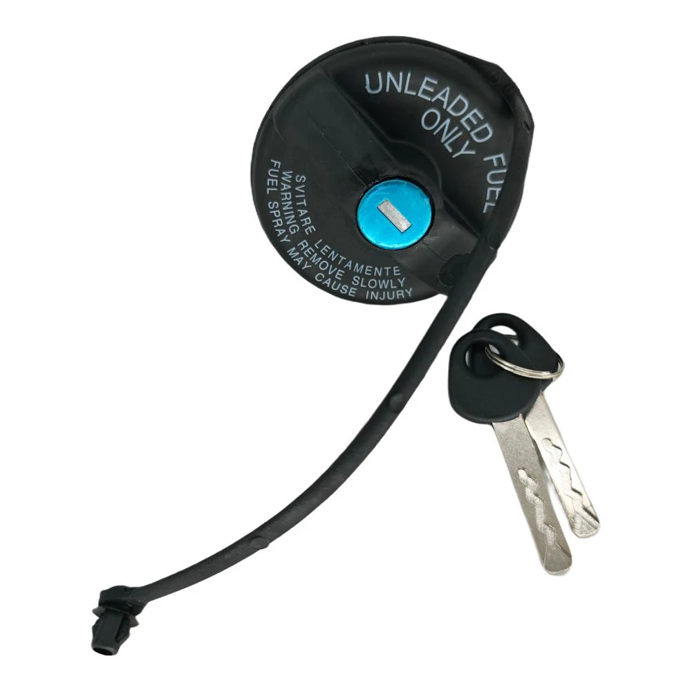 غطاء وقود أسود قابل للقفل مادة مقاومة للاهتراء سهلة التركيب غير مشوه لشركة فيات 500 لـ Grande Punto لـ Evo #3