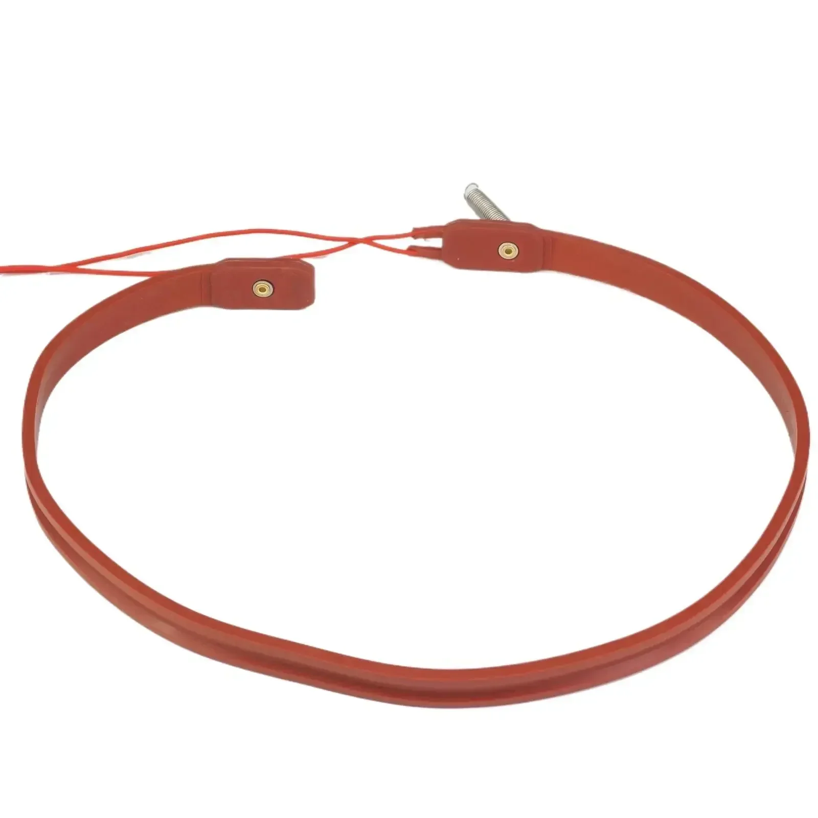Width 15mm Length 430-1300mm 220V Silicon Heater Strip Belt For Air Conditioner Compressor Crankcase Turbine Electrical Wires