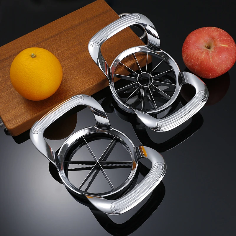 

6/12 Blade 304 Stainless Steel Apple Cutter Fruit Corer Slicer Splitter Orange Pear Divider Cutting Knife Tools Kitchen Gadgets