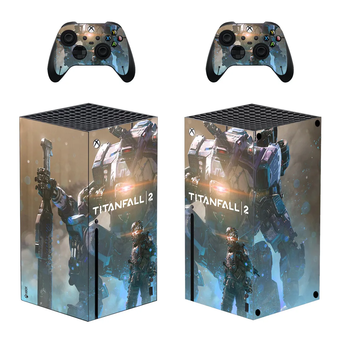 Titanfall Protector Sticker Decal Cover for Xbox Series X Console and Contracoller XSX Skin Sticker Vinyl