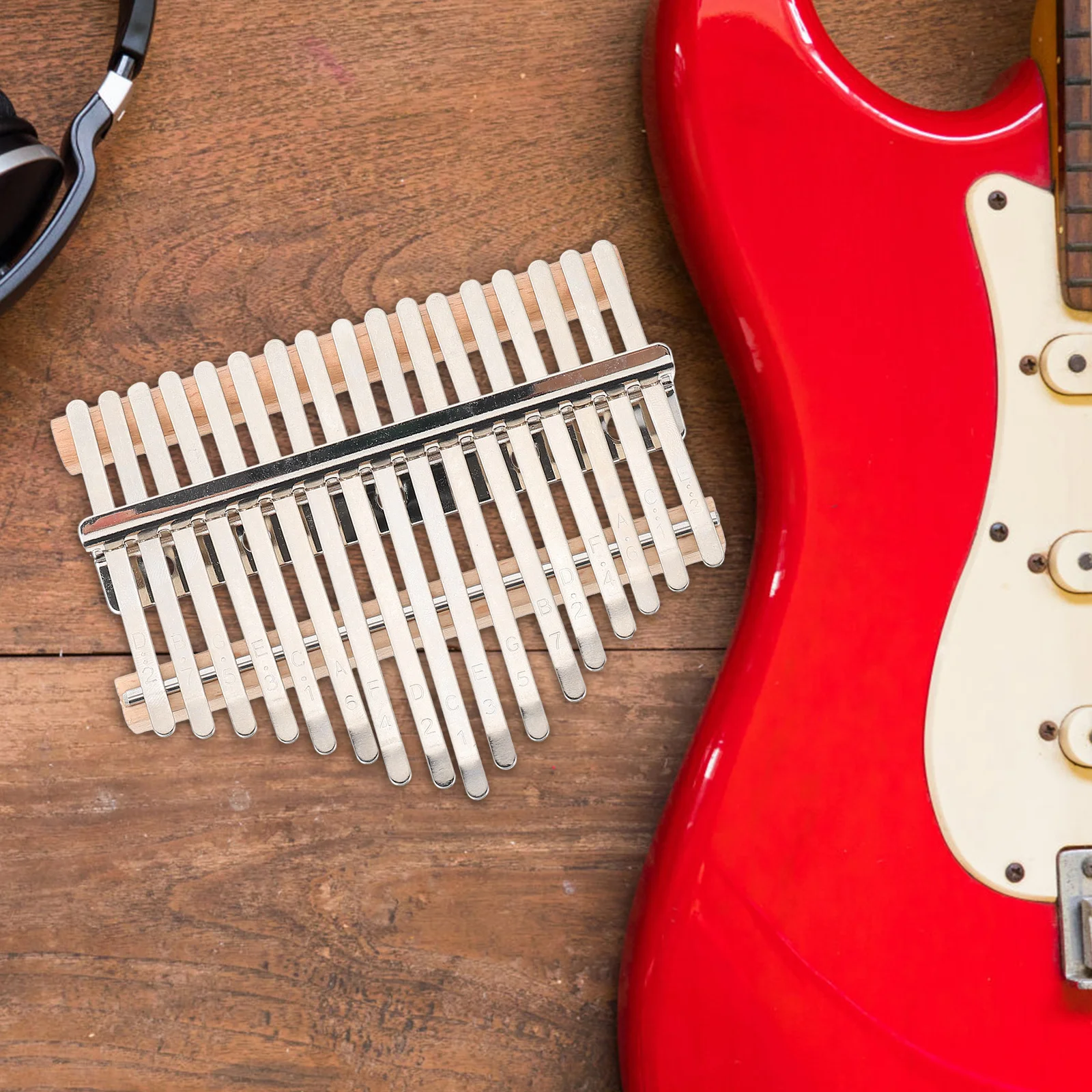 

1Set Thumb Piano Accessories Kalimba DIY Replacement Kit Multifunctional Thumb Piano Assembly Parts for Long-Term Practice Set