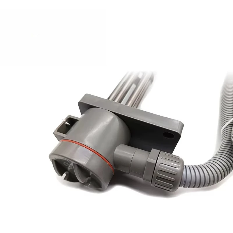 Customized 220V 2000W pure titanium tube heater, corrosion-resistant acid and alkali-resistant electric heating element