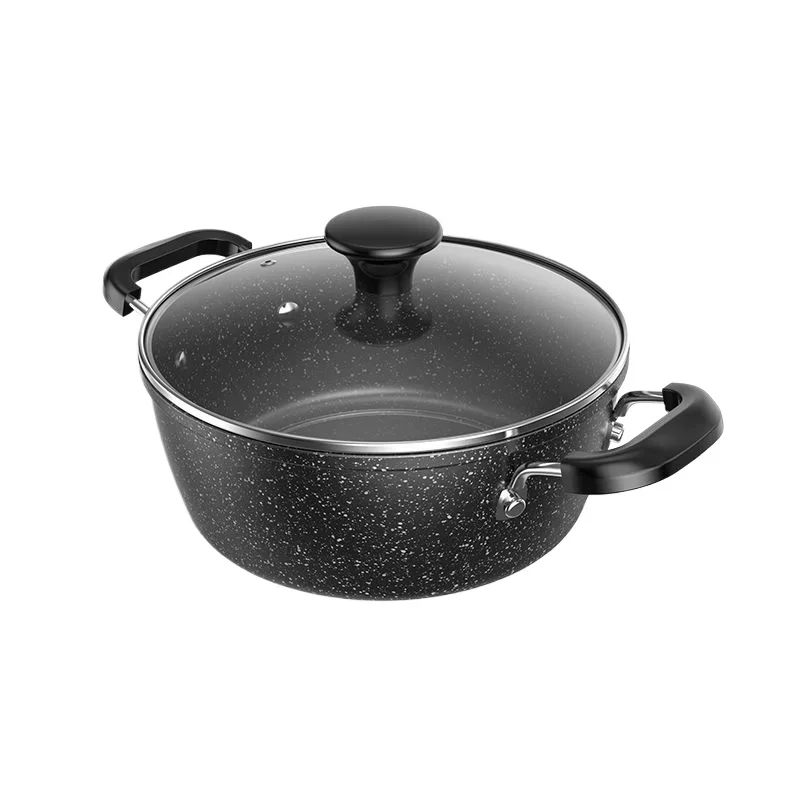 Soup Pot Non-stick  Thick Soup Stew Pot Cook Noodles Hot Milk Porridge Pot Gas Cooker Universal Induction