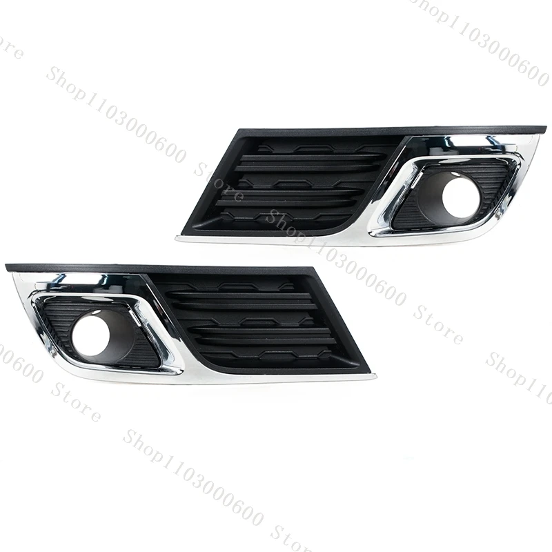 Auto Accessories Fog Lamp Hood Bezel Grille with Chrome Trim For Chevy Traverse 2013 2014 2016 2015 2017
