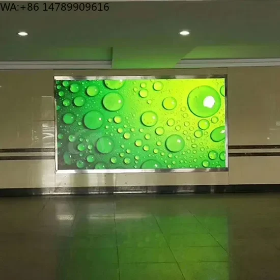 Custom Weatherproof Outdoor LED DisplayHigh Refresh Wall Full Color Indoor P2.5 Video Display