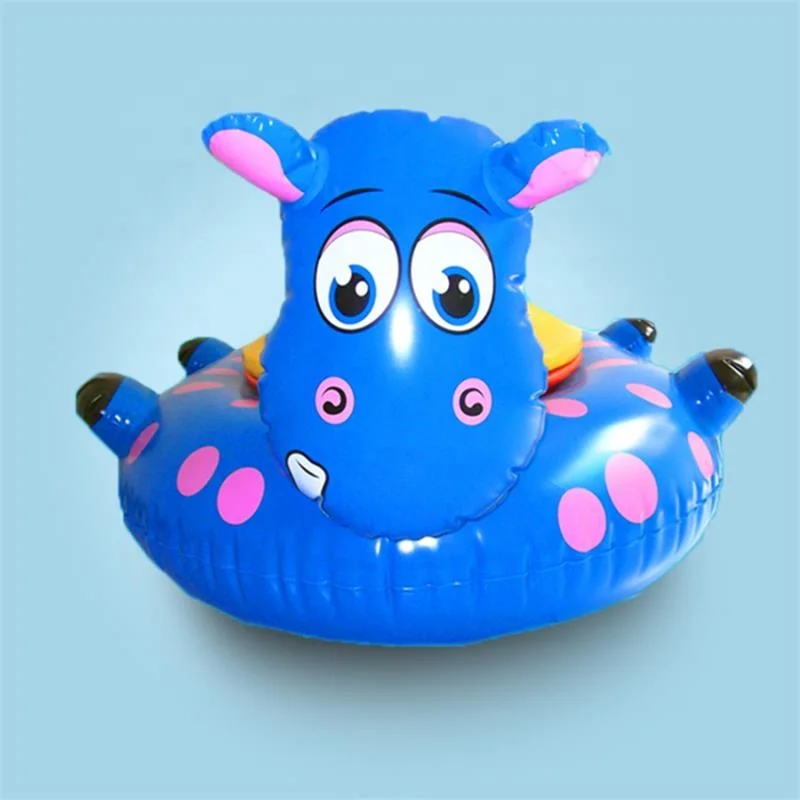 Children Electric Motor Boat Battery Inflatable Bumper Boat For Swimming Pool