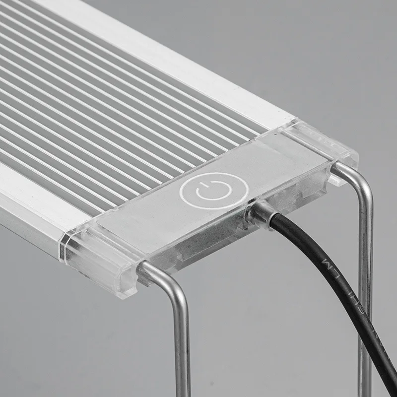 Water Plant Lamp,LED Fish Tank Lighting, Aquarium Plant , Aluminum Alloy, High Bracket, Full Spectrum, Touch Dimming, 30-120cm