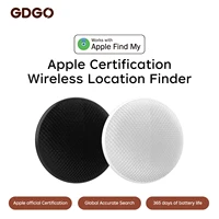 Rastreador con certificación GDGO Apple MFi |   Alternativa AirTag para Collar y Bicicleta para Mascotas |   Localizador Antipérdida para Gatos Perros iphone