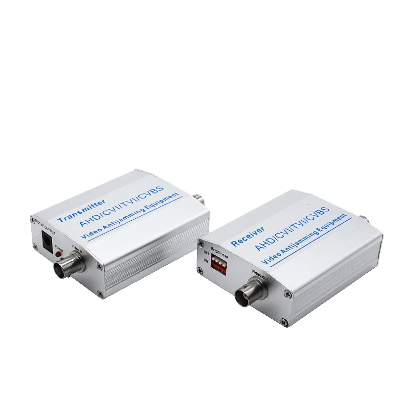 Coaxial HD Video Anti-jamming Device AHD/CVI/TVI Camera Signal Amplifier Extender Filter CCTV Exclude Interference