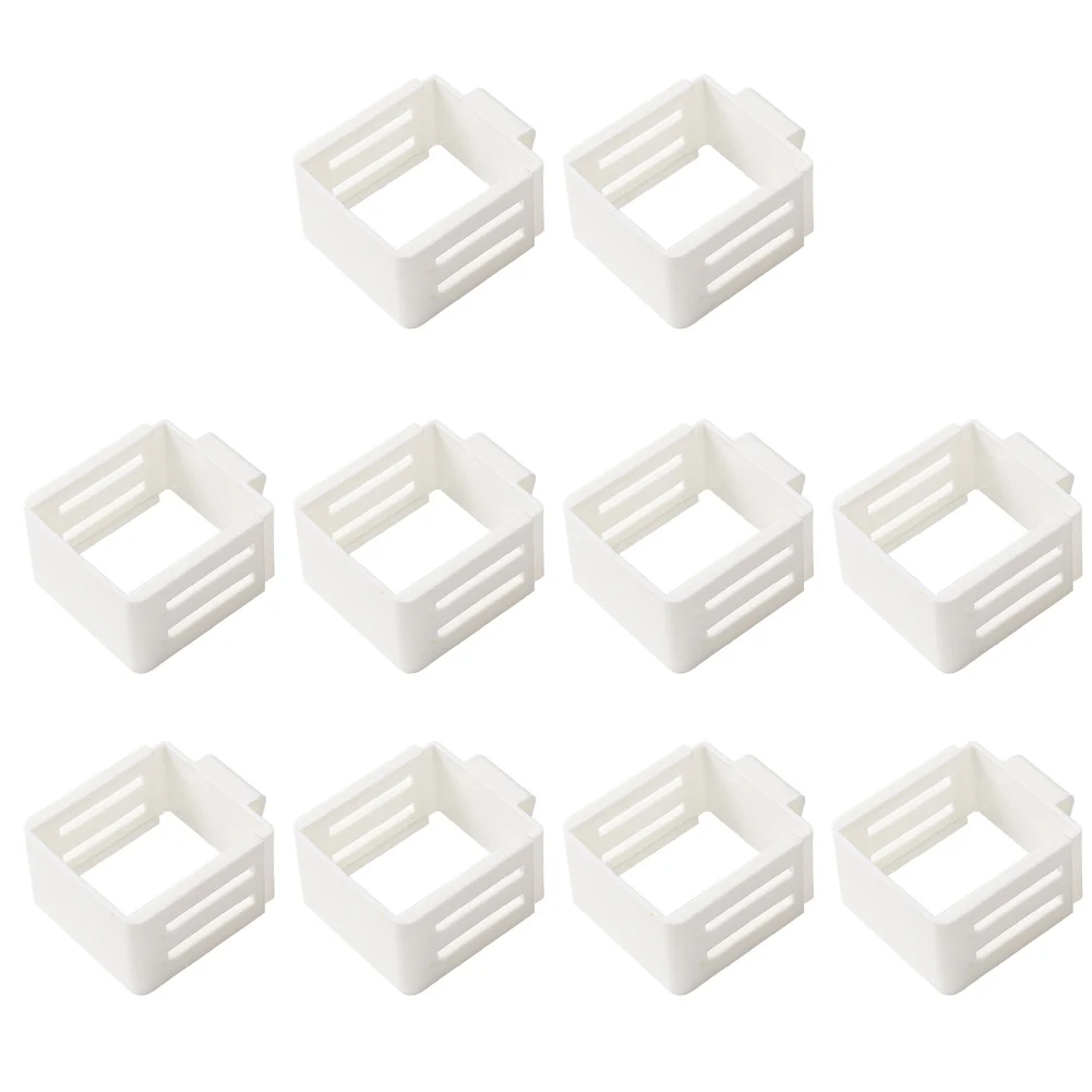 10 Pcs Retractable Drawer Organizer for Refrigerator Compartment Designed to Optimize Space and Keep Items Neat
