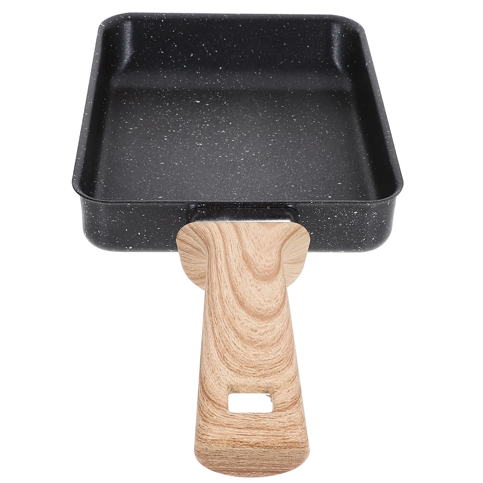 

Non Stick Maifan Stone Frying Pan Oak Handle Mini Pan for Egg Pancake Breakfast Cooking Cooking Pans Nonstick Fried Egg Molds