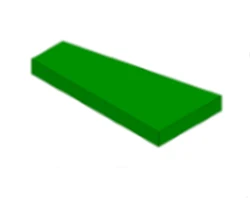 *RIGHT FLAT TILE 2x4 * D175B 20 pcs DIY block brick part No. Compatible With Other Assembles Particles