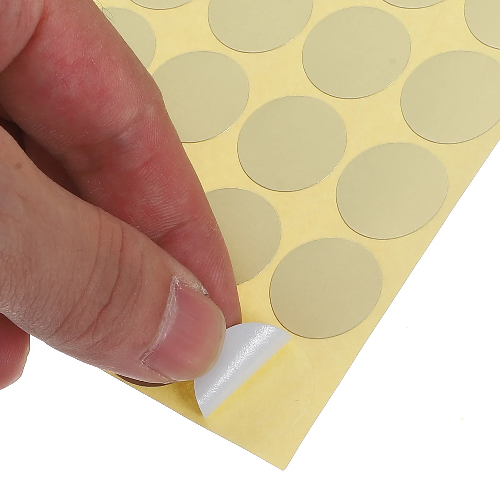 30 ورقة ملصقات ترميز الألوان 19 مم ذهبي فضي 16 لون ملصقات مستديرة ملصق لاصق لتنظيم مكتب الفصول الدراسية