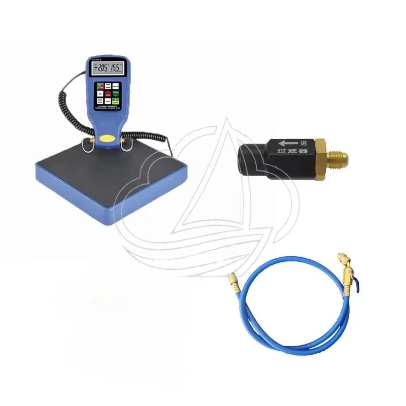 Automatic Programmable Refrigerant Scale RCS-N9030, 100KG High Precision Freon Filling Weighing Meter for HVAC Air Conditioning view 4