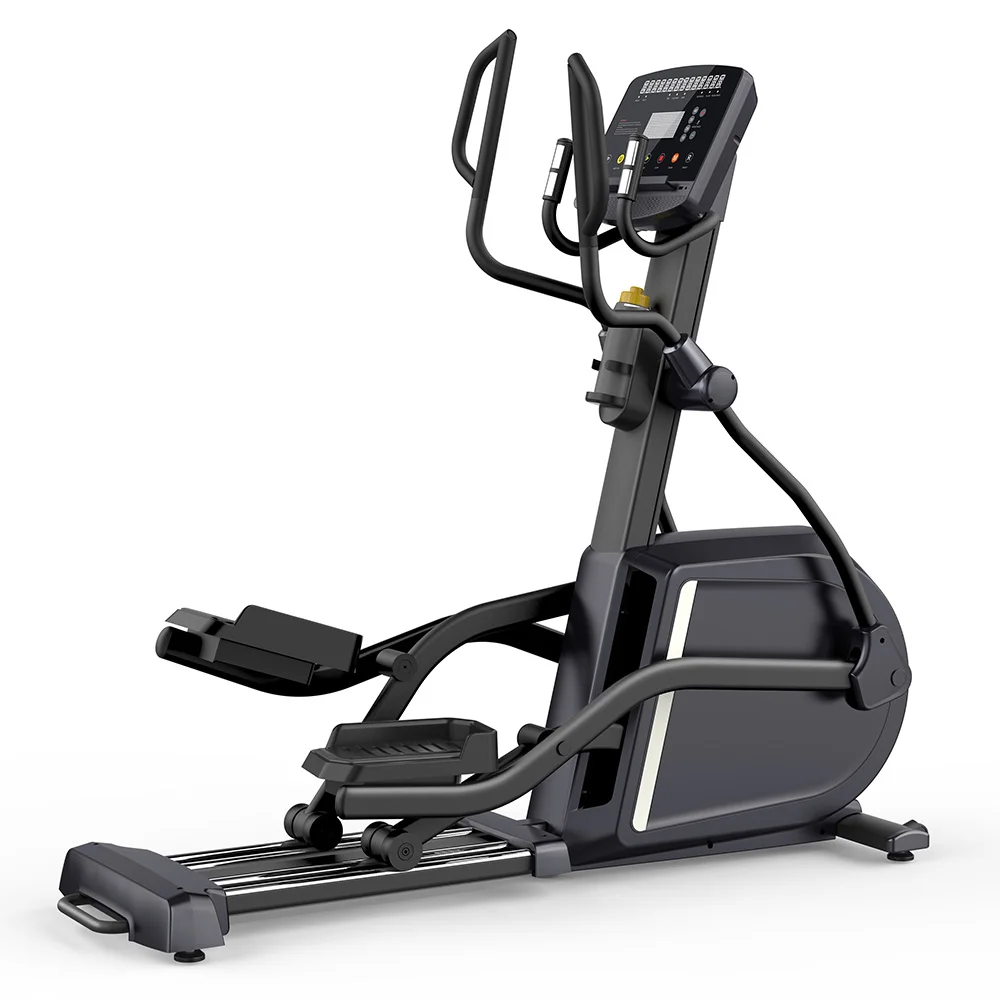 

High Level Hotel Gym Front Flywheel Design Elliptical Machine Professional Cardio Training Fitness Equipment Guangzhou Supplier