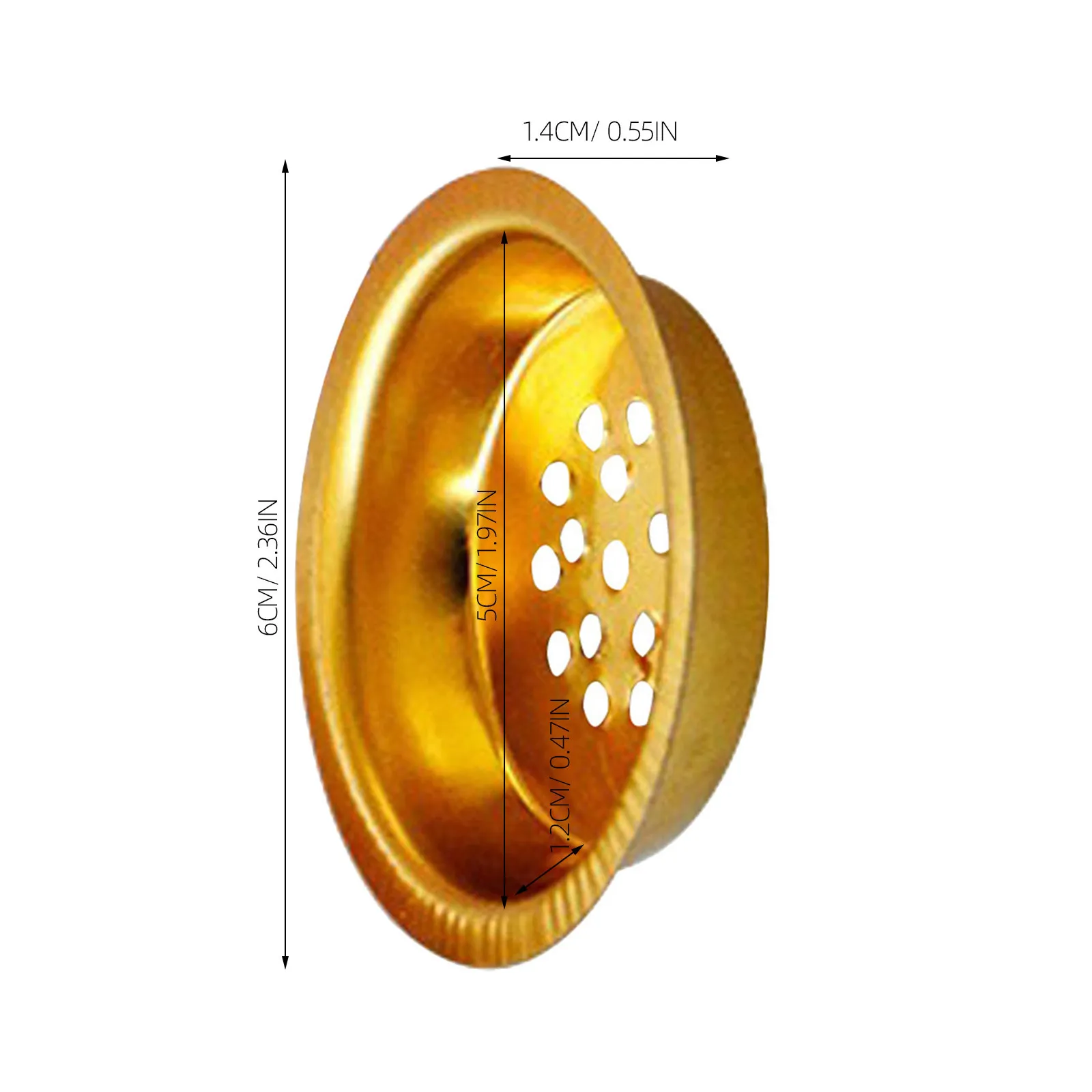 12pcs Incense Cup Accessories Iron Round Perforated Liner Universal Bakhoor Burner Tray Charcoal Tablet Holder Middle Eastern - view 4