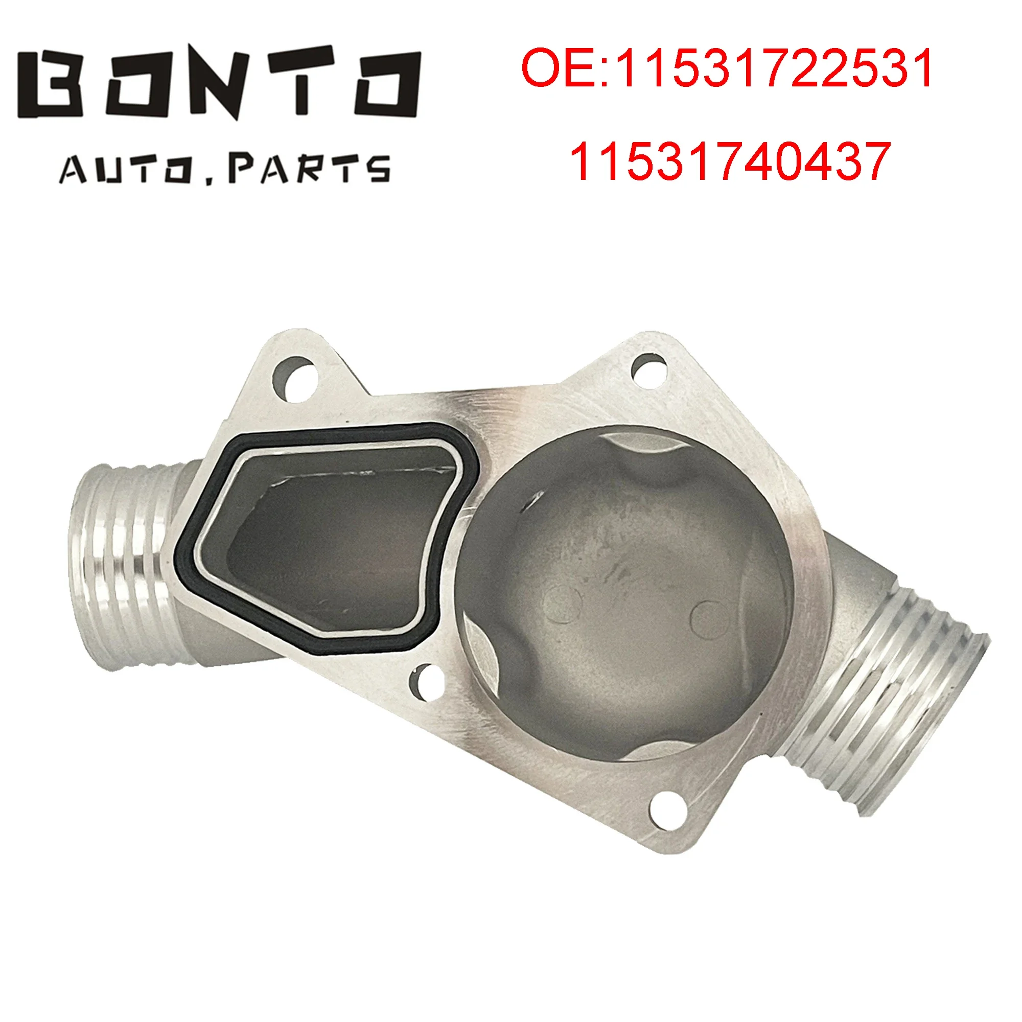 BONTO Thermostat Housing Cover with Gasket For BMW 323i 323is 325i E34 E36 Z3 OEM:11531722531 11531740437