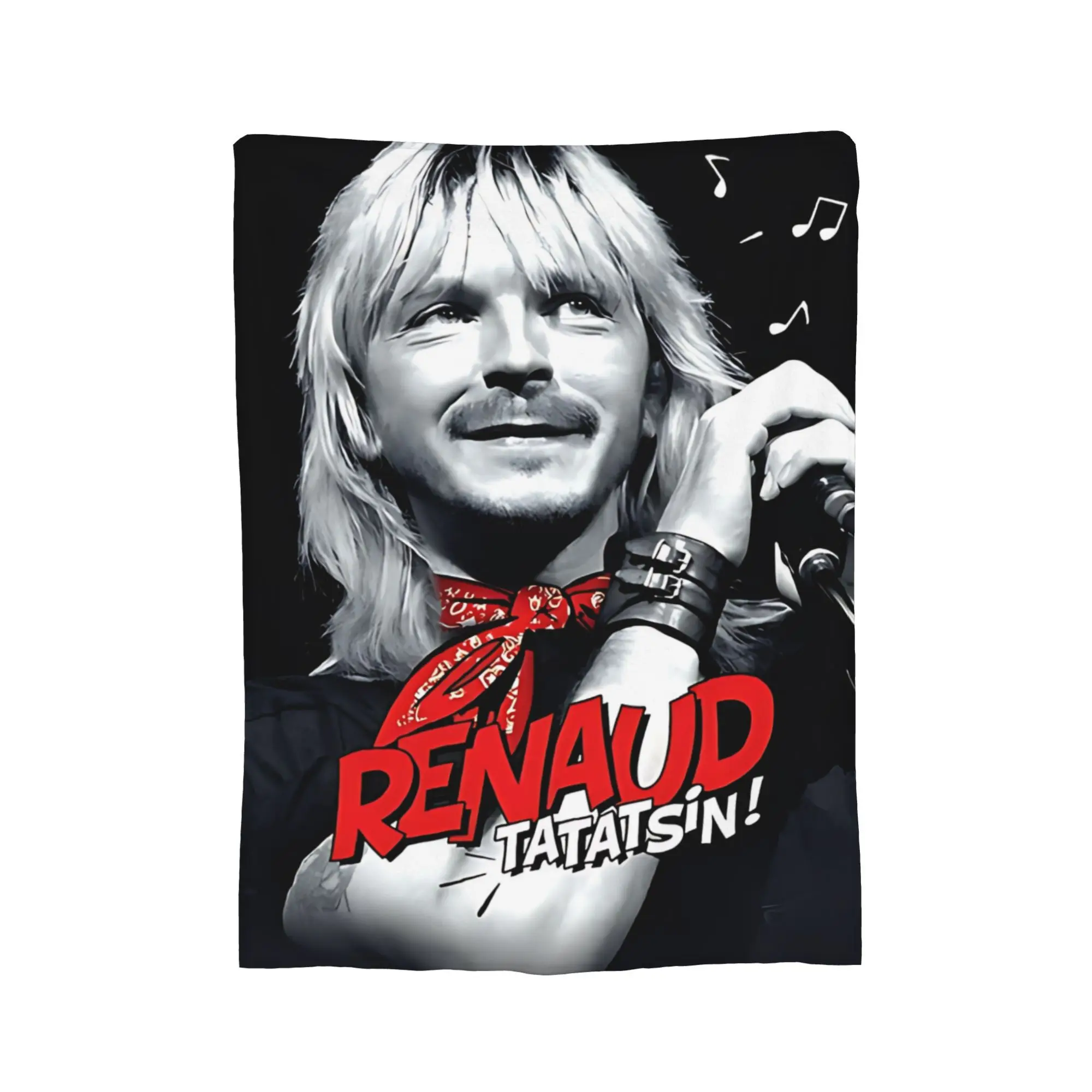 Customize Renaud Vocalist Tatat Themed Art Blanket, Suitable for All Seasons, Soft And Comfortable, Perfect for Home, Office, Ca