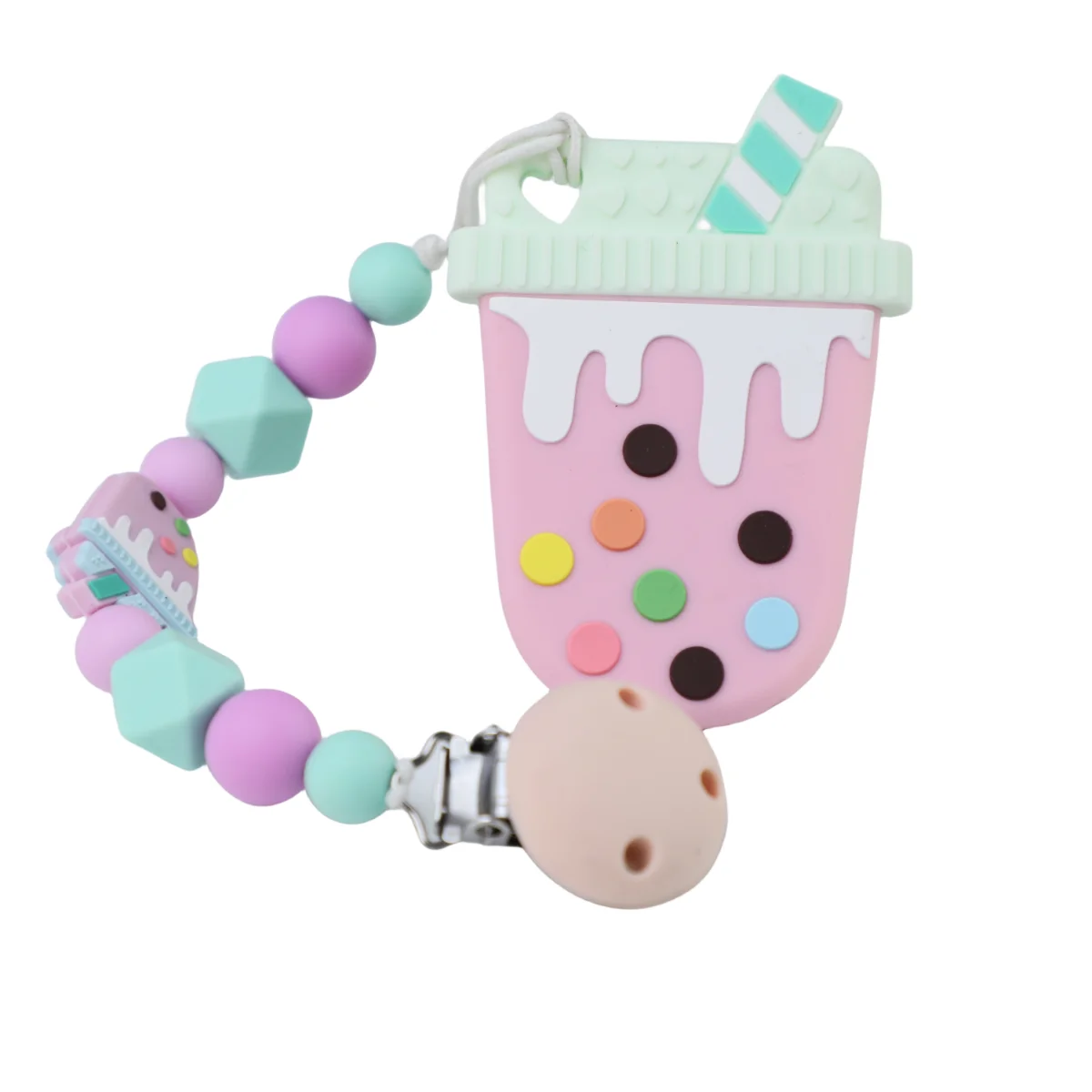Giocattoli in Silicone Montessori per Neonati 0-12 Mesi, Giocattoli Educativi, Blocchi in Silicone, Massaggiagengive in Silicone