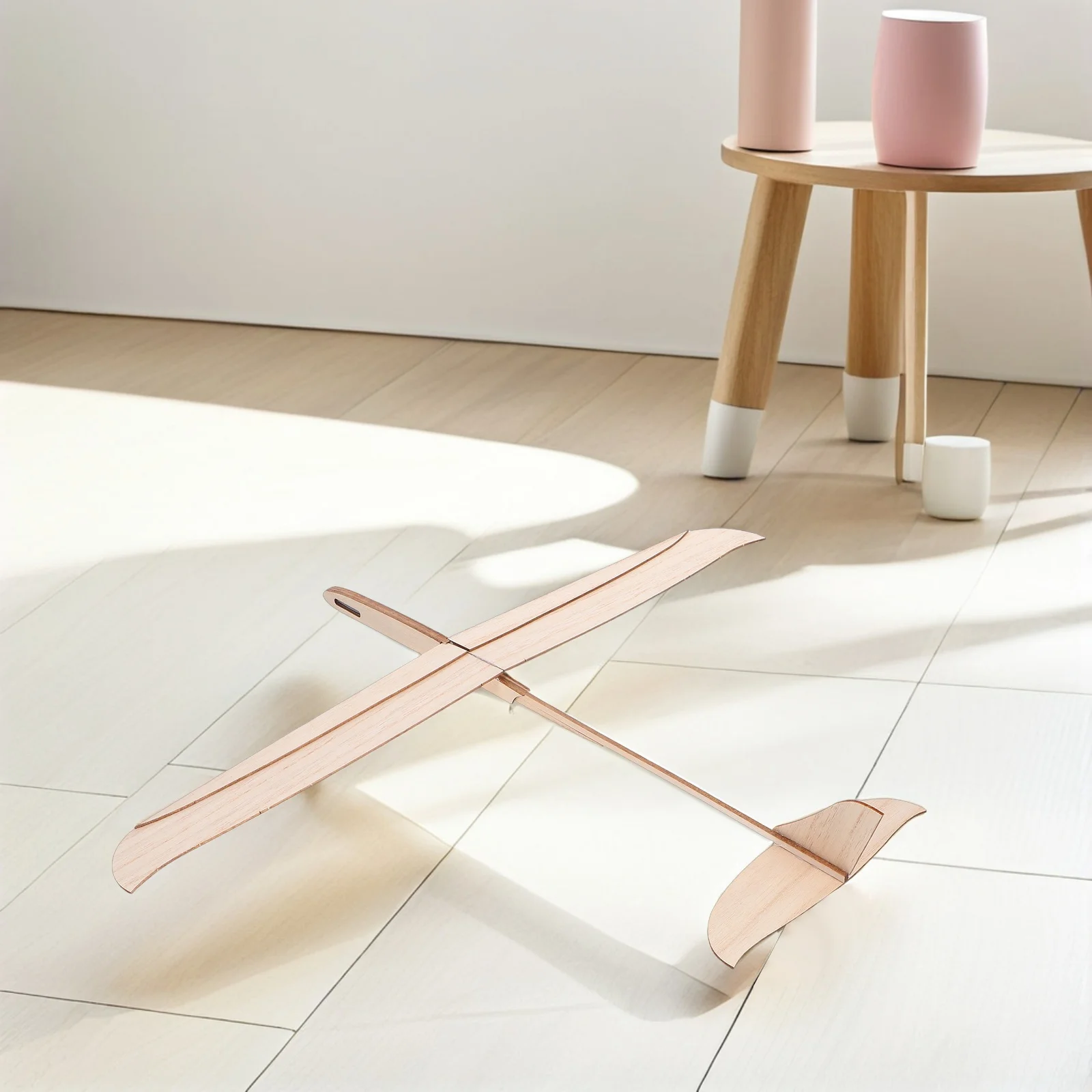 나무 비행기 키트 미완성 목재 비행기 DIY 조립 교육용 글라이더 바이플레인 학교 프로젝트 비행