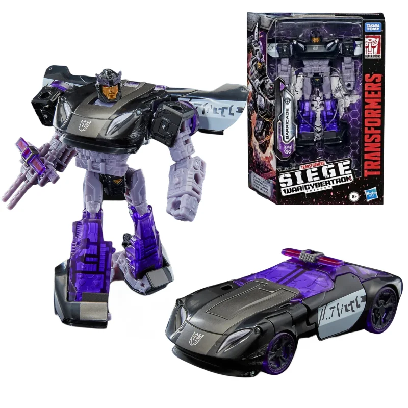 

[In Stock] Hasbro Transformers Generations War for Cybertron: Siege Deluxe WFC-S41 Barricade Action Figure Collection Model Toys