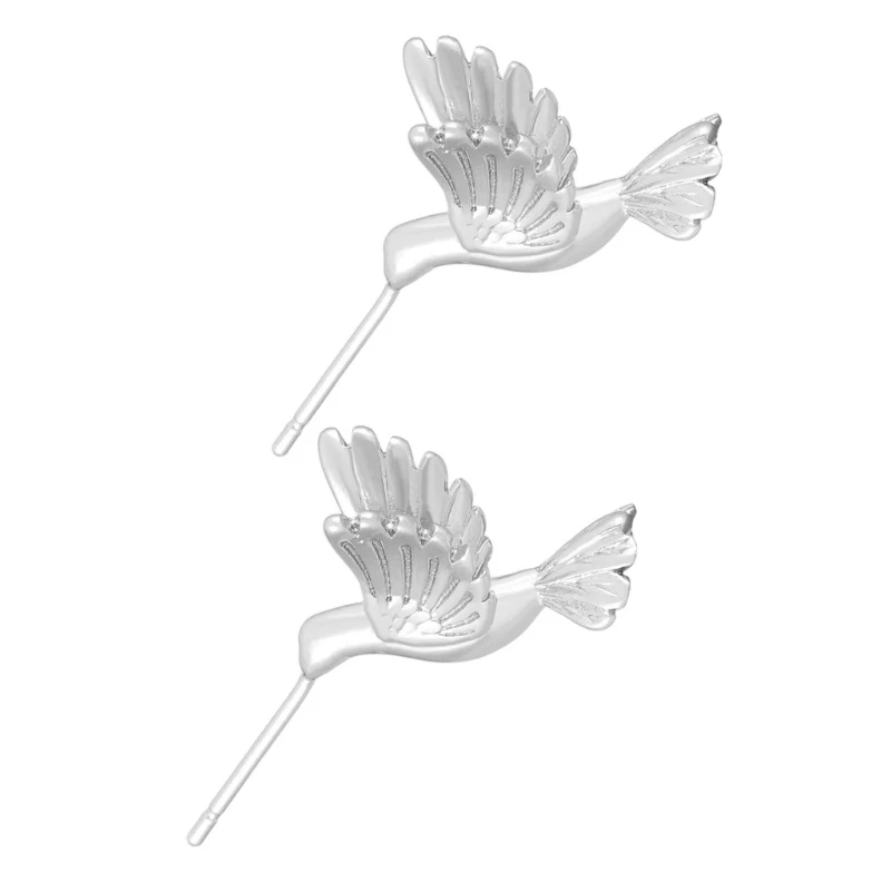 Alloy Flying Bird Inspired Earrings Stylish Earring Fashionable Jewelry Accessory for The Modern Woman and Girls