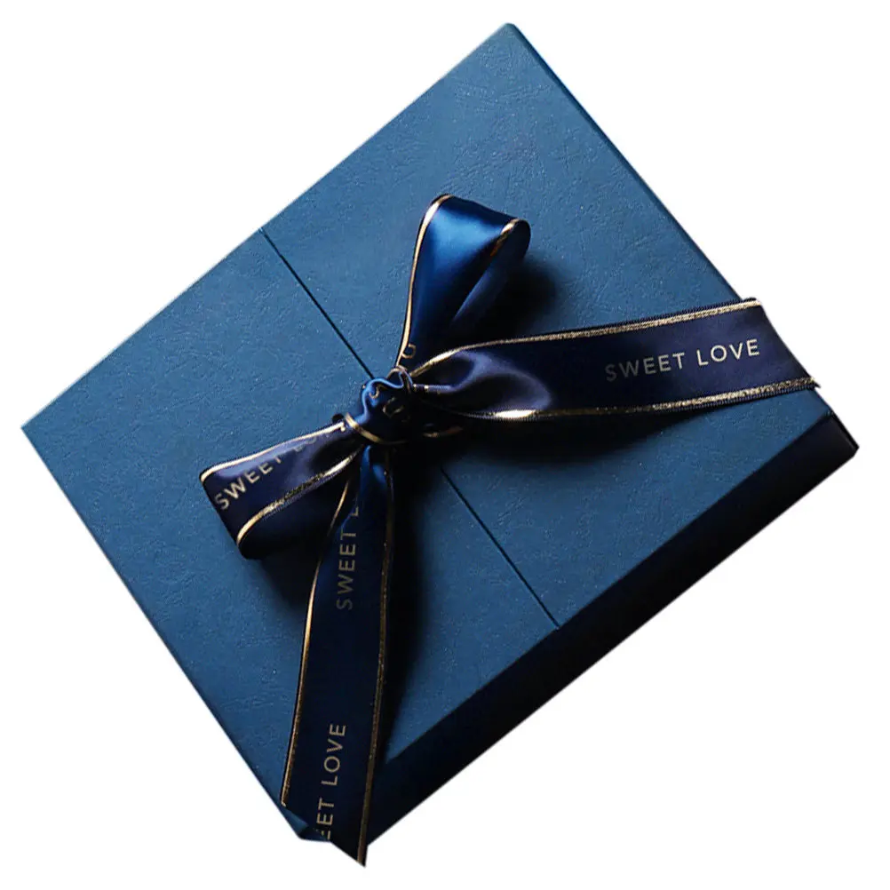 

1Pcs Butterfly Knot Gift Box Sturdy Craft Paper Jewelry Organizer Case for Necklace Earring Ring Festival Present Wrap Container