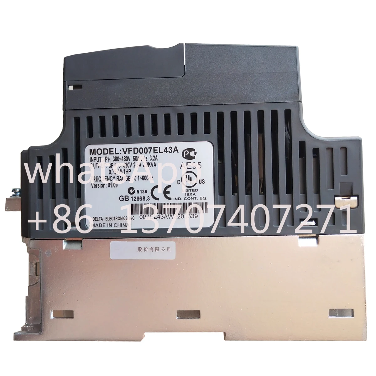 VFD007EL43A 0.75KW Frequency Converter 380V New Original 1-Year Warranty Can Provide Professional Institutions For Testing