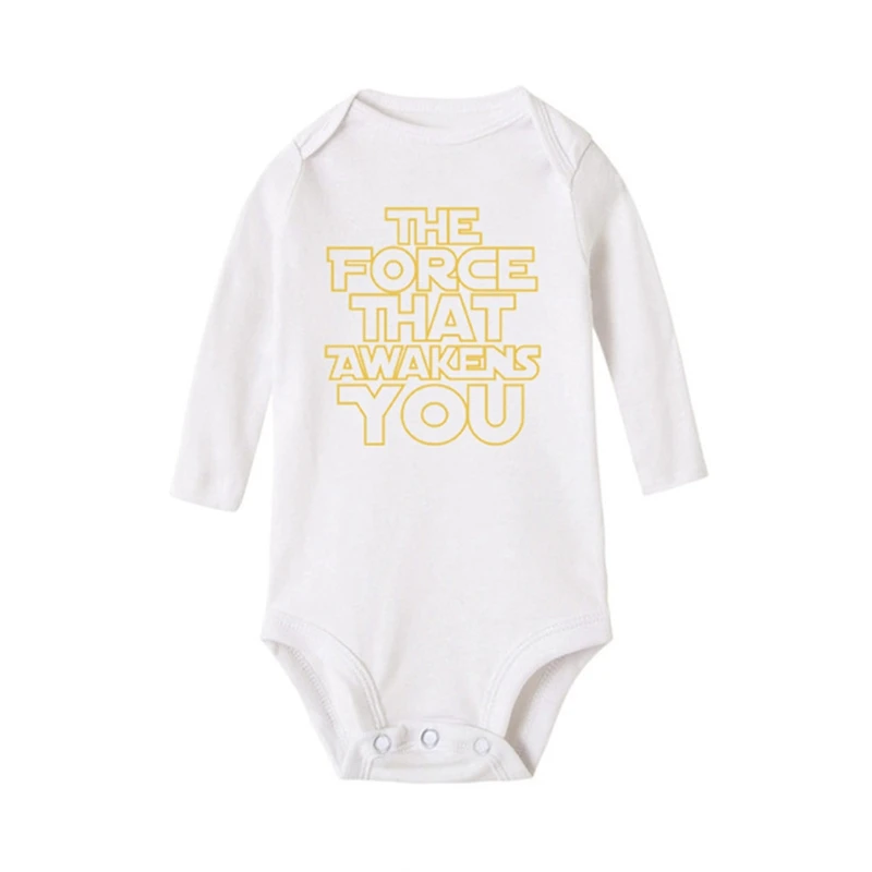 Baju monyet bayi baru lahir, Romper lengan panjang balita Star Wars anak perempuan bodysuit bayi laki-laki, Jumpsuit Playsuit pakaian kostum musim semi