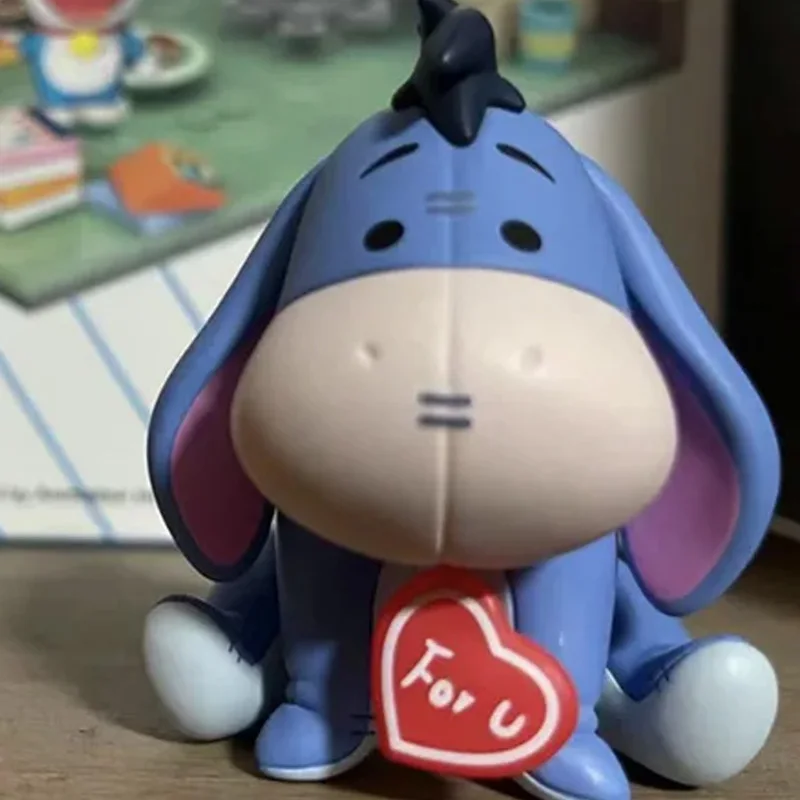 Kawaii Disney Winnie The Pooh Winnie Eeyore Action Figur Spielzeug Anime Lustige Esel Spielzeug Puppe Nettes Geburtstagsgeschenk für Kinder