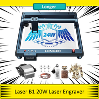 Longer Laser B1 Laser Engraver Cutter 20-24W Power, 4-core Laser Head,Air-Assist System ,High Speed ,450 x 440mm Engraving Area