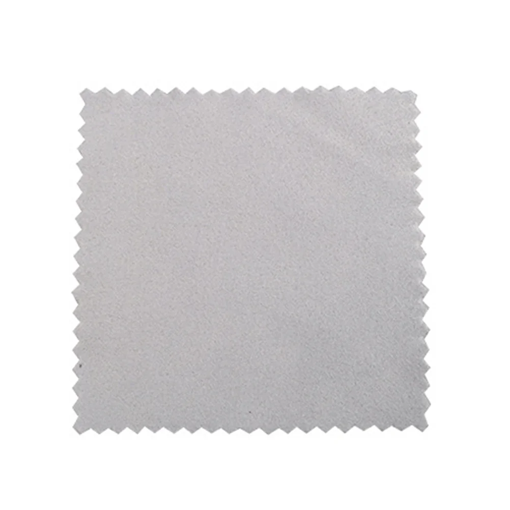 

50Pcs Jewelry Cleaning Cloth Suede Nap Wipe Silver Jewelry Watches Glass Lens Mobile Phone Camera Durable Safe