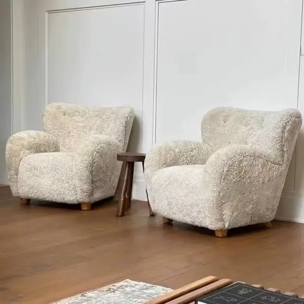 

Роскошная современная мебель для дома: кресла с деревянным каркасом ручной работы и обивкой, прочная мебель для гостиной