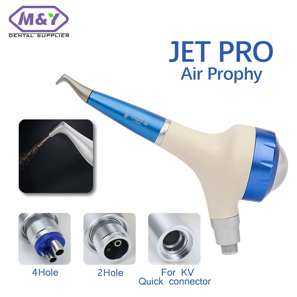 

JET PRO 2in1 Стоматологический воздушный полировщик Наконечник для гигиены полости рта Воздушный поток Хирургическая полировка полости рта Инструменты для стоматологии
