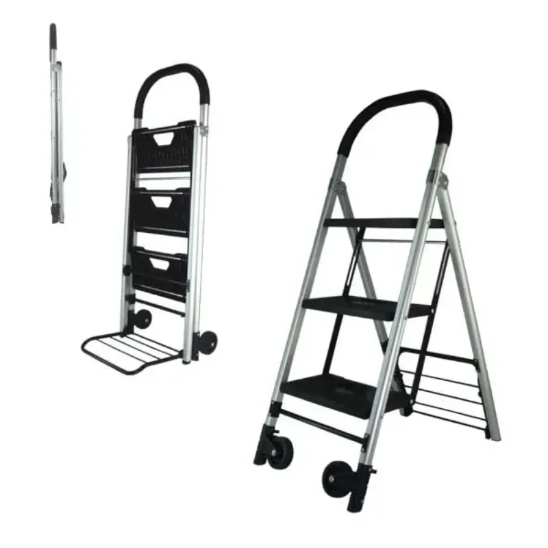 

aluminium step stair ladder FOR daily domestic decorating use folding cart