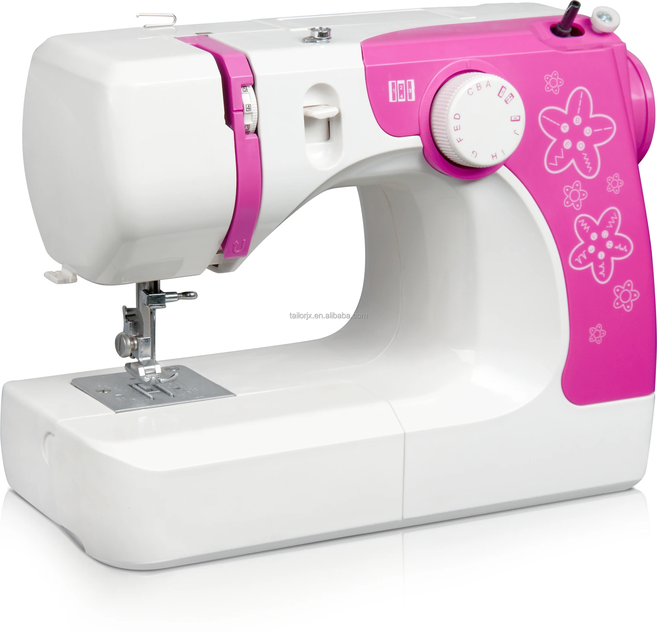 

Multi-Function New Home Domestic Mini Electric Sewing Machine With Aluminum Body 12 Stitches 4 Step Buttonholer MODEL1212