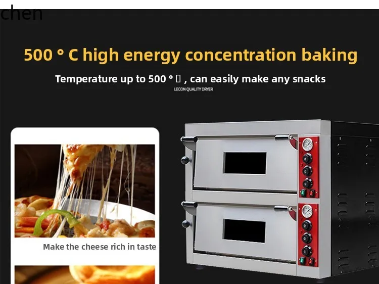 ZML Forno per Pizza Forno Elettrico Commerciale a Strato Singolo Forno Elettrico per Pane a Doppio Strato Grande Forno Elettrico