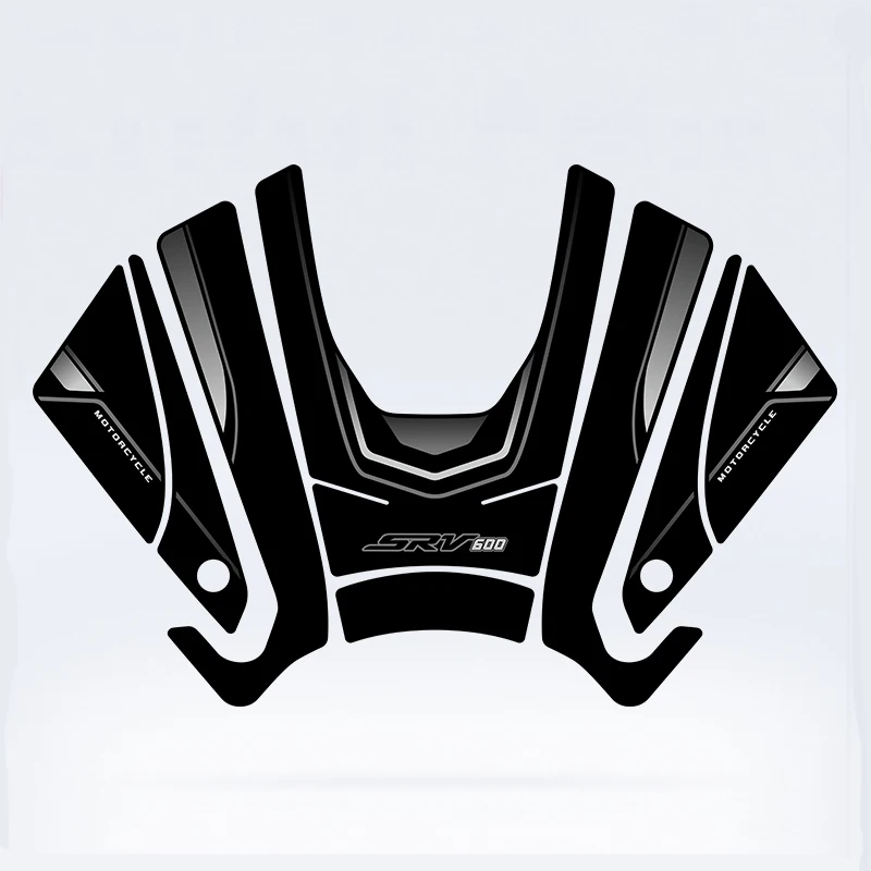 오토바이 스크래치 방지 연료 탱크 스티커 데칼 가스 오일 커버 패드, QJMOTOR FLASH600 FLASH 600 V4 용 보호대 액세서리