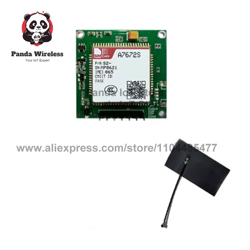 1 قطعة لوحة SIMcom A7672S-FASE تطوير اللوحة الأساسية LTE CAT1 4G 2G GNSS صوت مع GPS FPC لتطبيقات إنترنت الأشياء