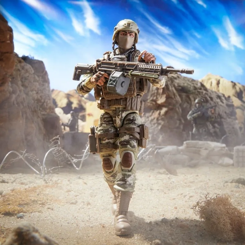 

In Stock Hasbro G.I.JOE Classified Series 60Th Anniversary Action Soldier Infantry Anime Action Figure Models Toys Doll Boy Gift