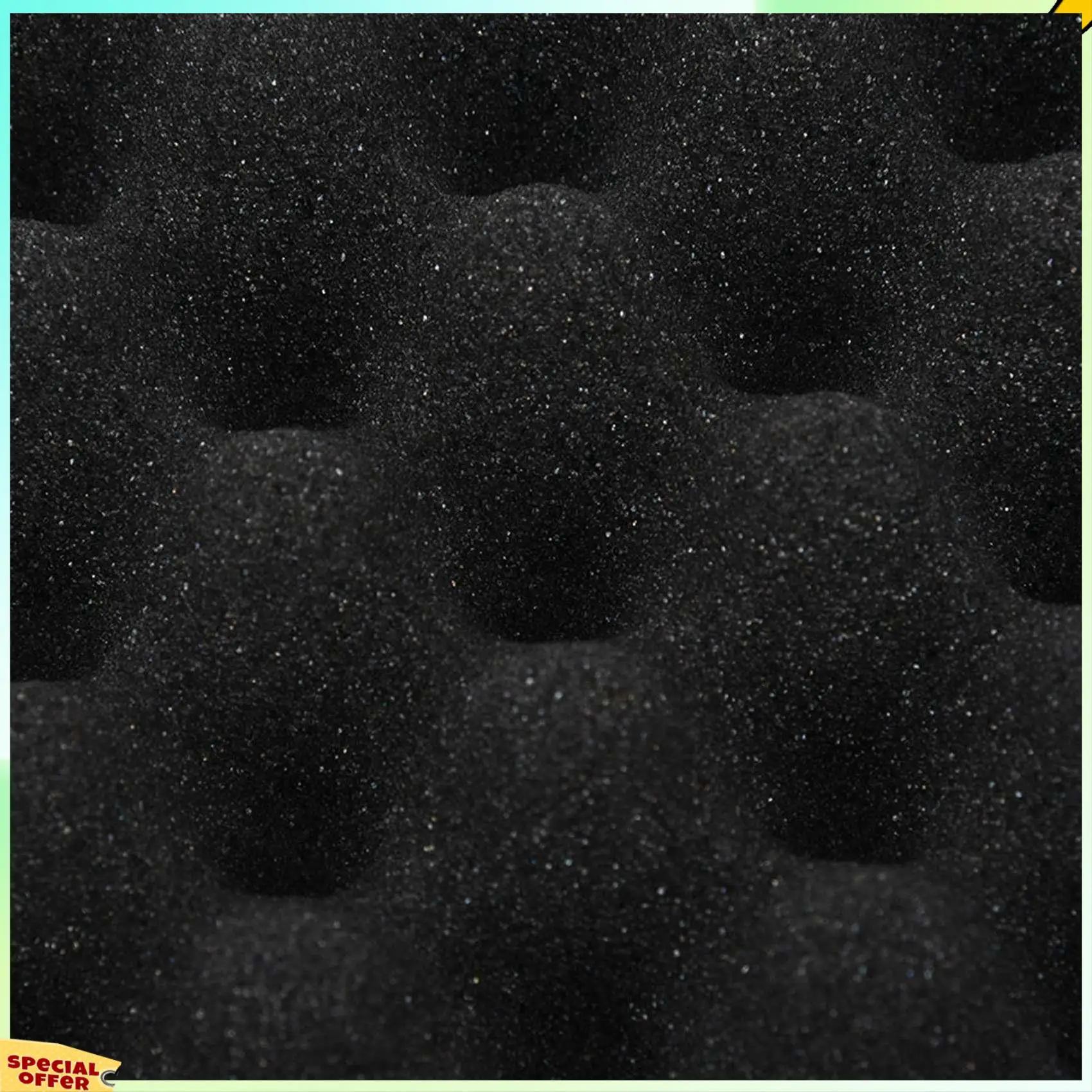 

TURE 18Pcs 30X30X4CM Soundproofing Acoustic Foam Tiles Noise Sound-Absorbing